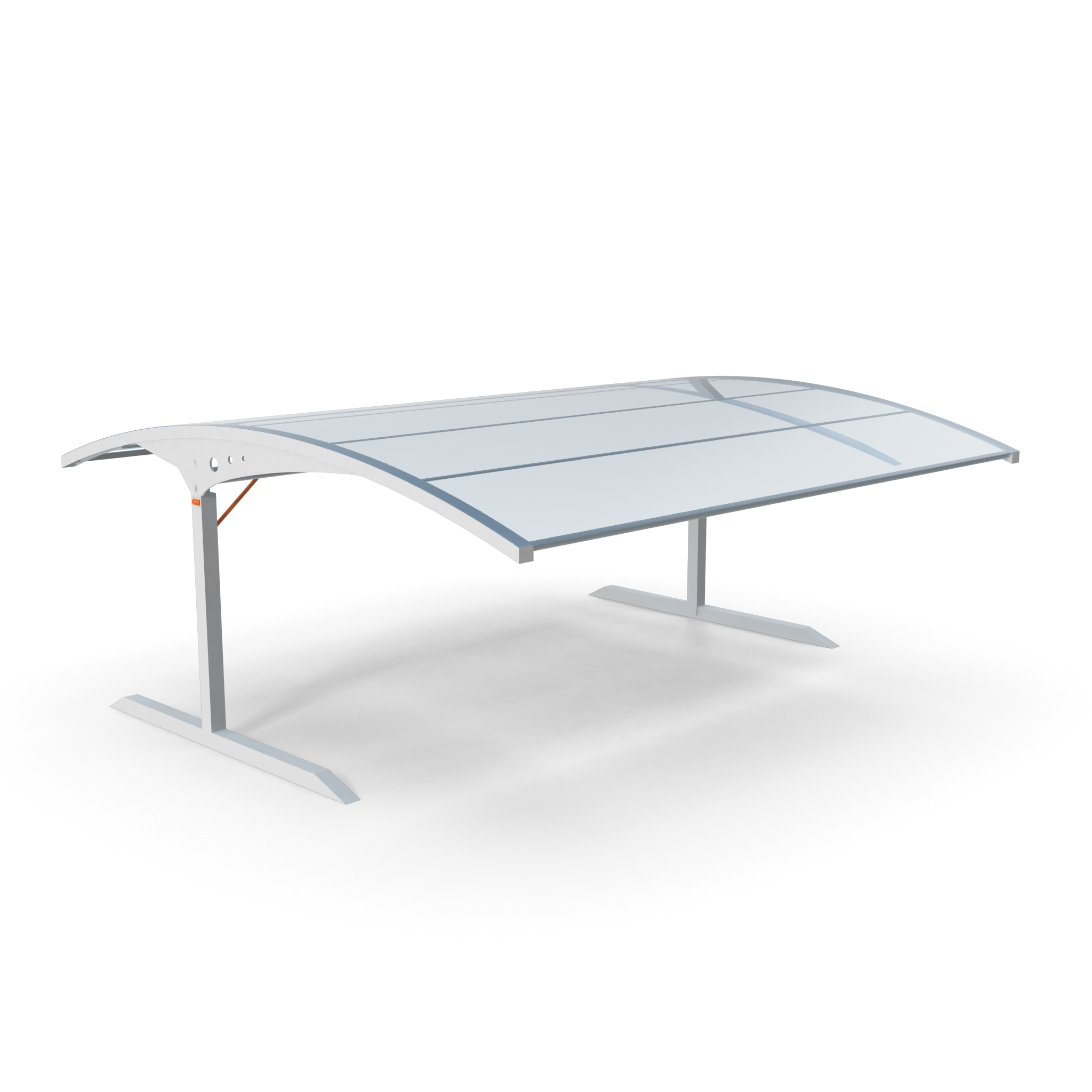 Formvollendete  Carports und Glasüberdachungen